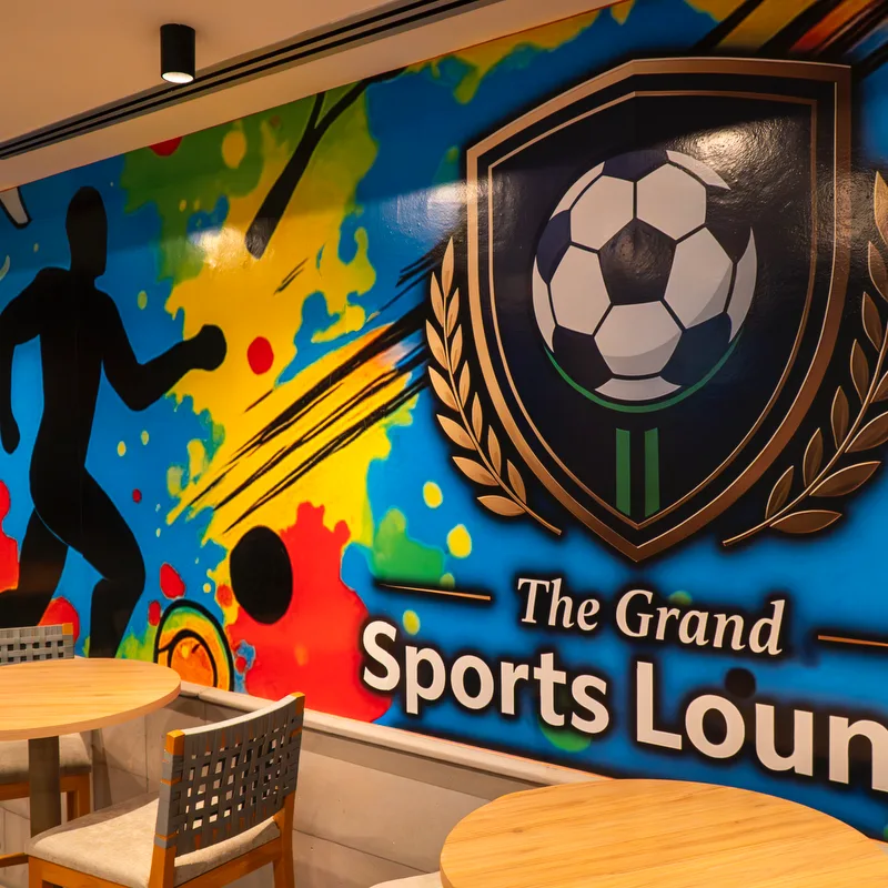 The Grand Sports Lounge en Aeropuerto Internacional Felipe Ángeles